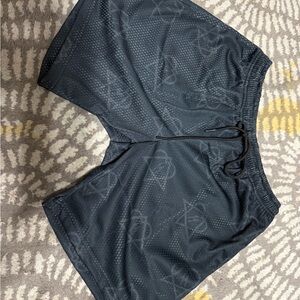 Black Men's Athletic Shorts